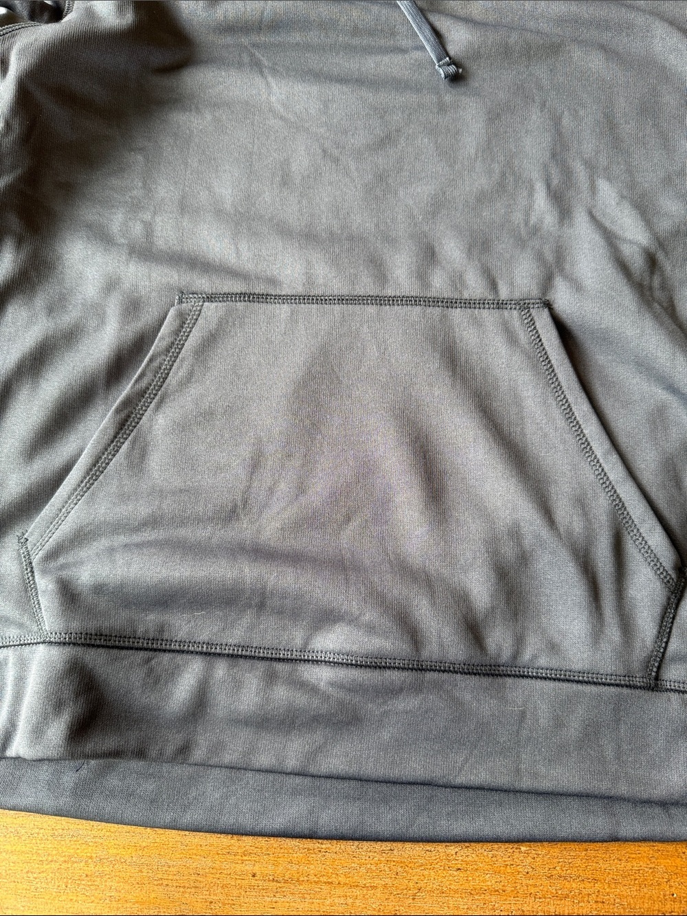 Men’s Large Dunbrooke Patriots Charcoal Gray Pullover Hoodie - Picture 7 of 10